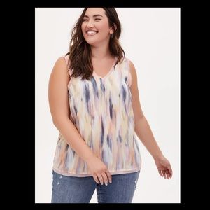 Torrid sleeveless blouse